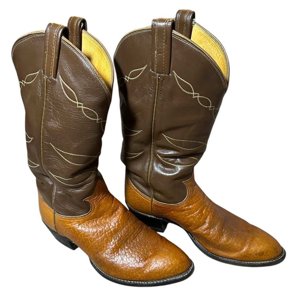 Vintage Men’s Tony Lama Leather Boots Size 9B